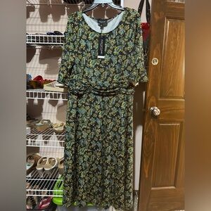 Perception midi dress